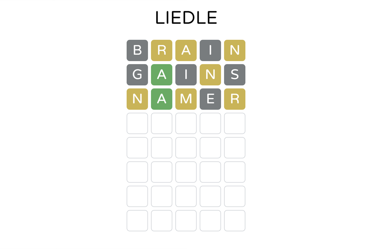 Liedle example gameplay