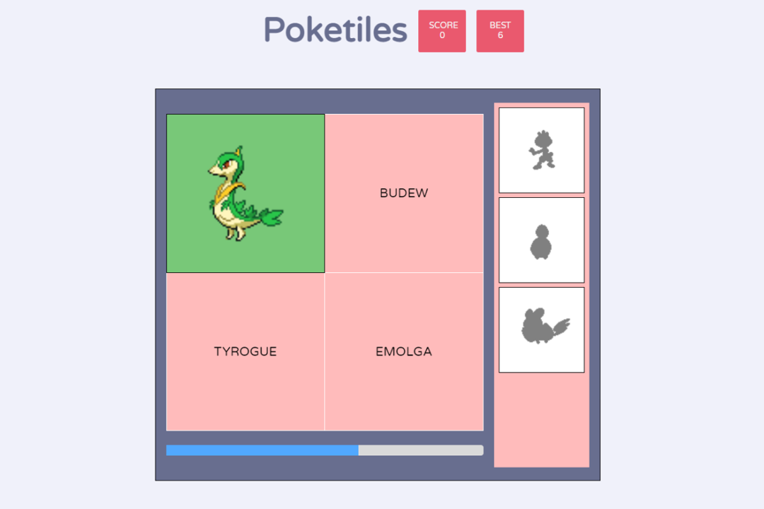 poketiles example gameplay